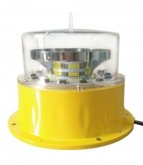 Ống khói FPM40 DC12V Vật cản hàng không Ánh sáng hai màu Cường độ trung bình