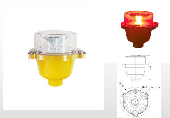 Đèn chiếu sáng hàng không LED chống va chạm FAA DC12V DC48V cho tòa nhà